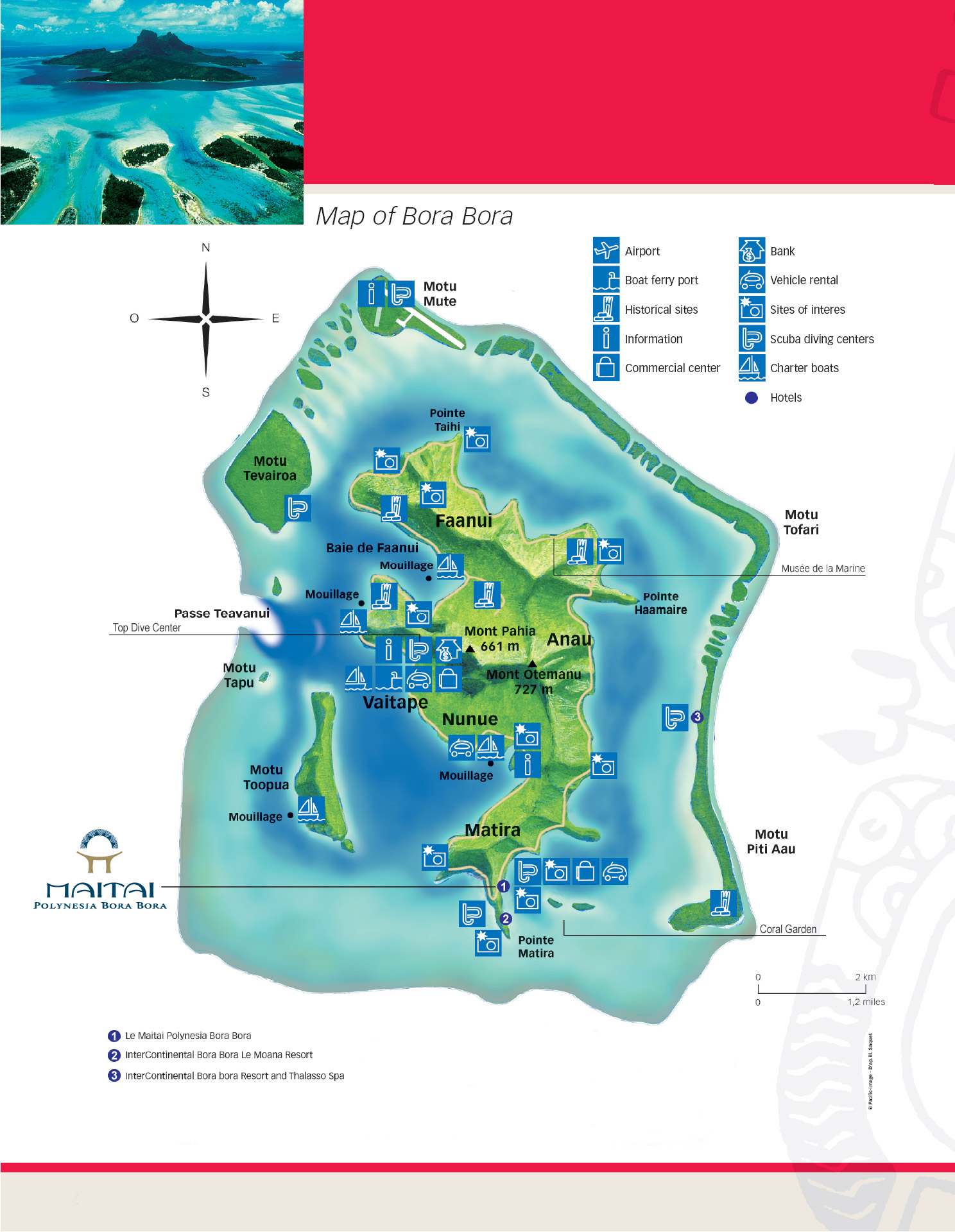 Franzosisch Polynesien In Karten Ein Link Atlas