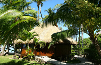 Beachfront accommodation, Beach Bungalows, Le Maitai Bora Bora